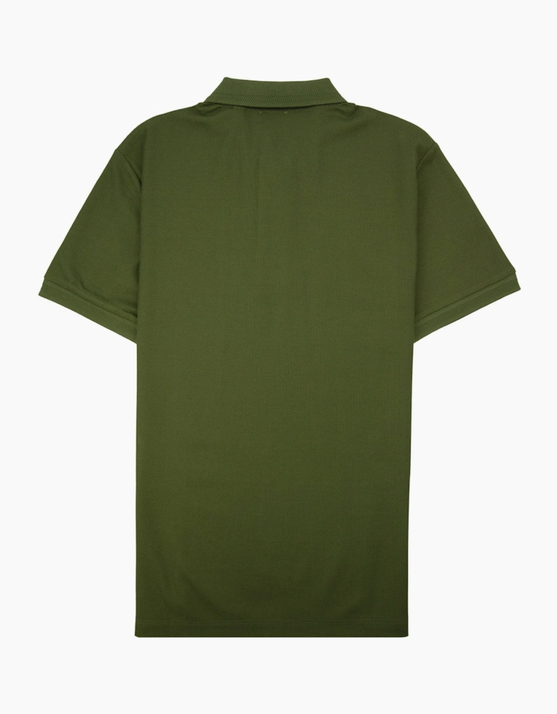 Burberry EKD Cotton Polo Shirt Olive