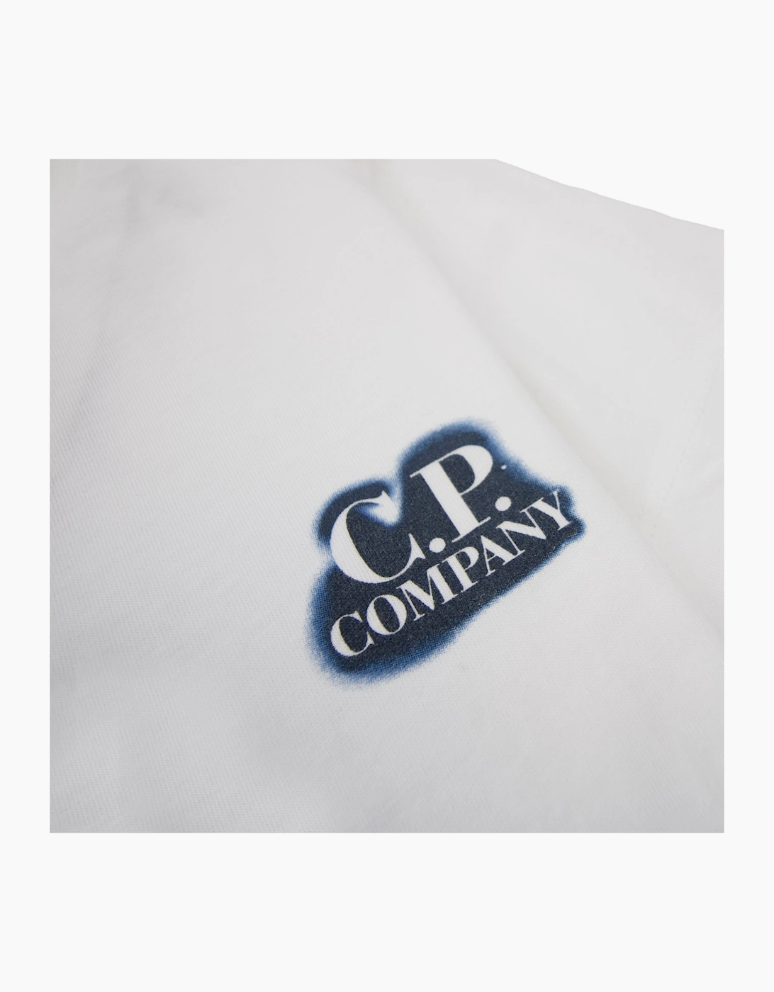 Cp Company Undersixteen 30/1 Artisanal Prints T Shirt White 103