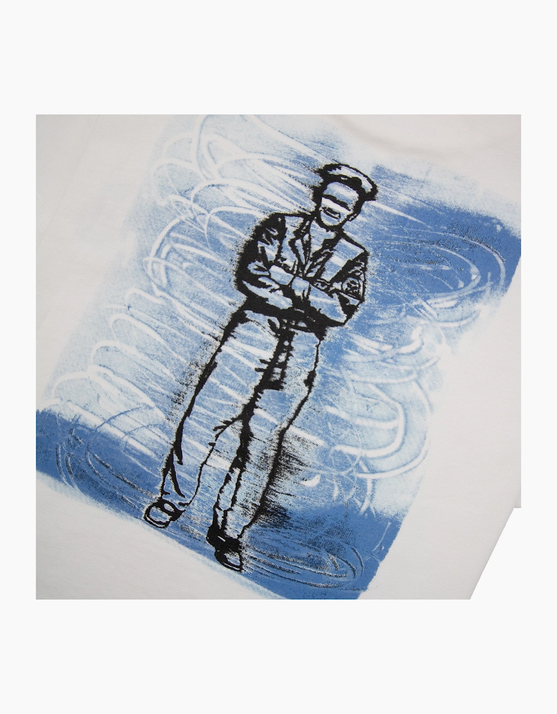 Cp Company Undersixteen 30/1 Artisanal Prints T Shirt White 103