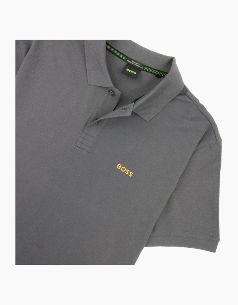 Hugo Boss Piro Reg Fit Polo Dark Grey 022