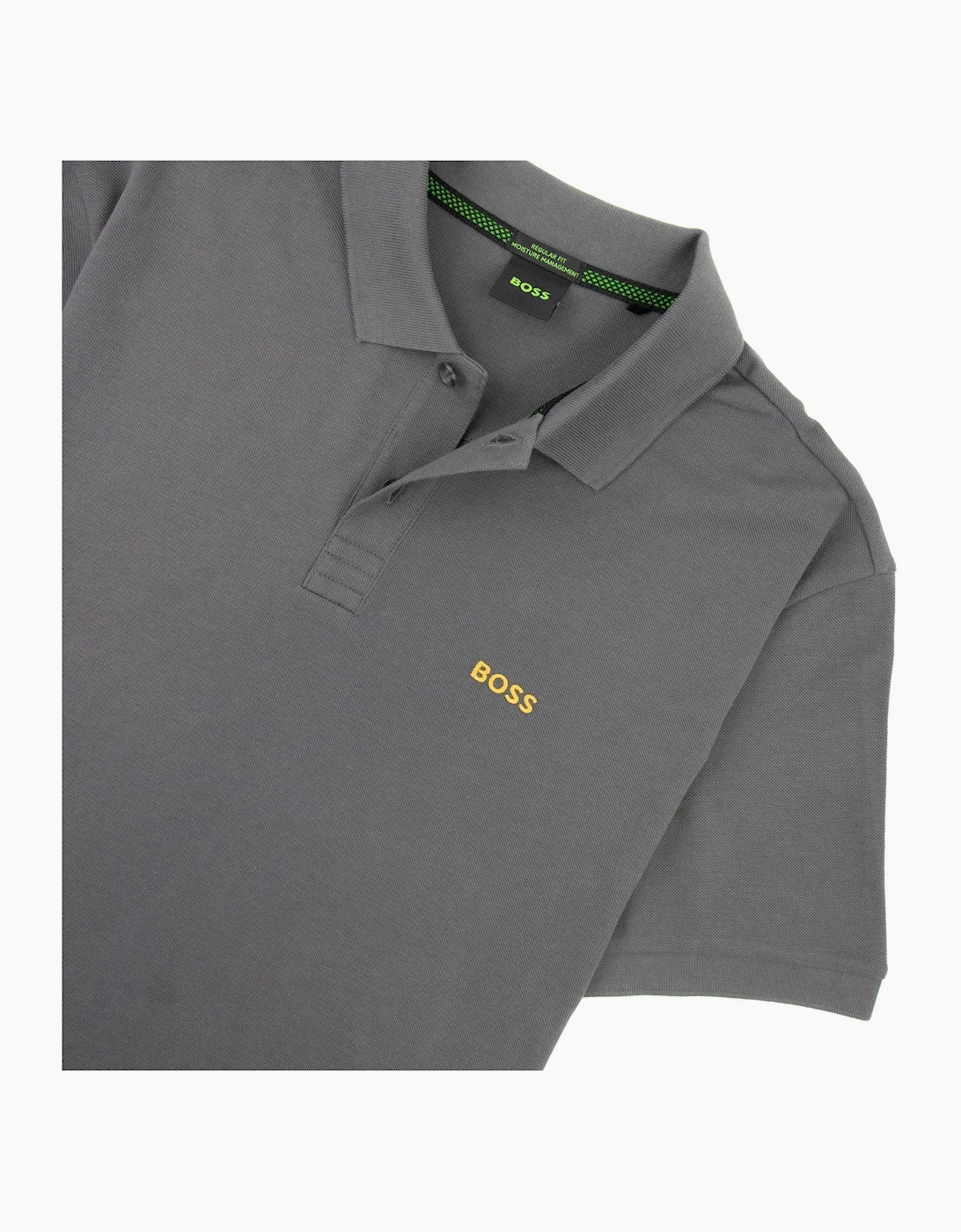 Hugo Boss Piro Reg Fit Polo Dark Grey 022