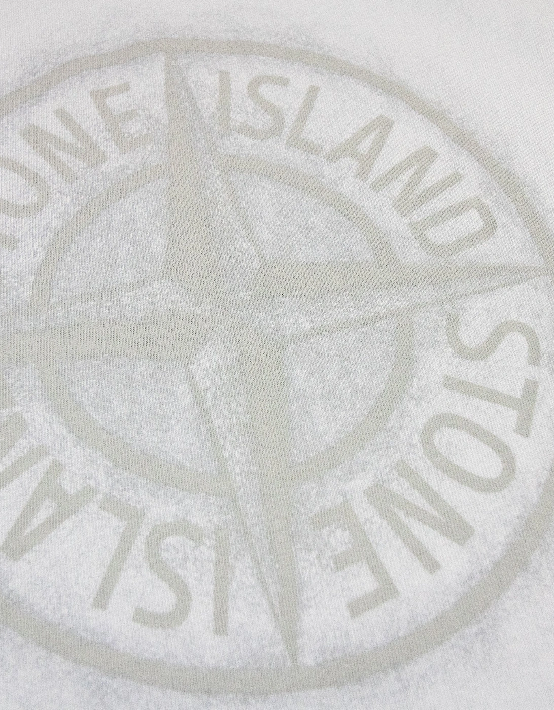 Stone Island Junior 21154 Compass L/s T Shirt Pale Blue V0040