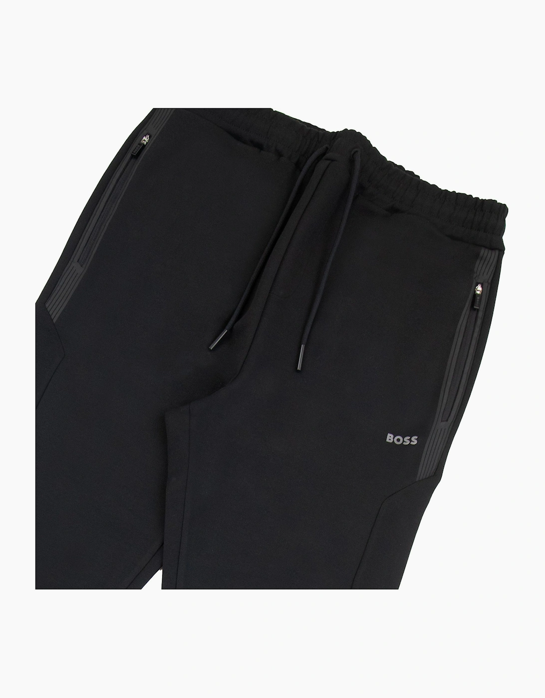 Hugo Boss Hadiko 1 Hd Print Logo Tracksuit Bottoms Black 001