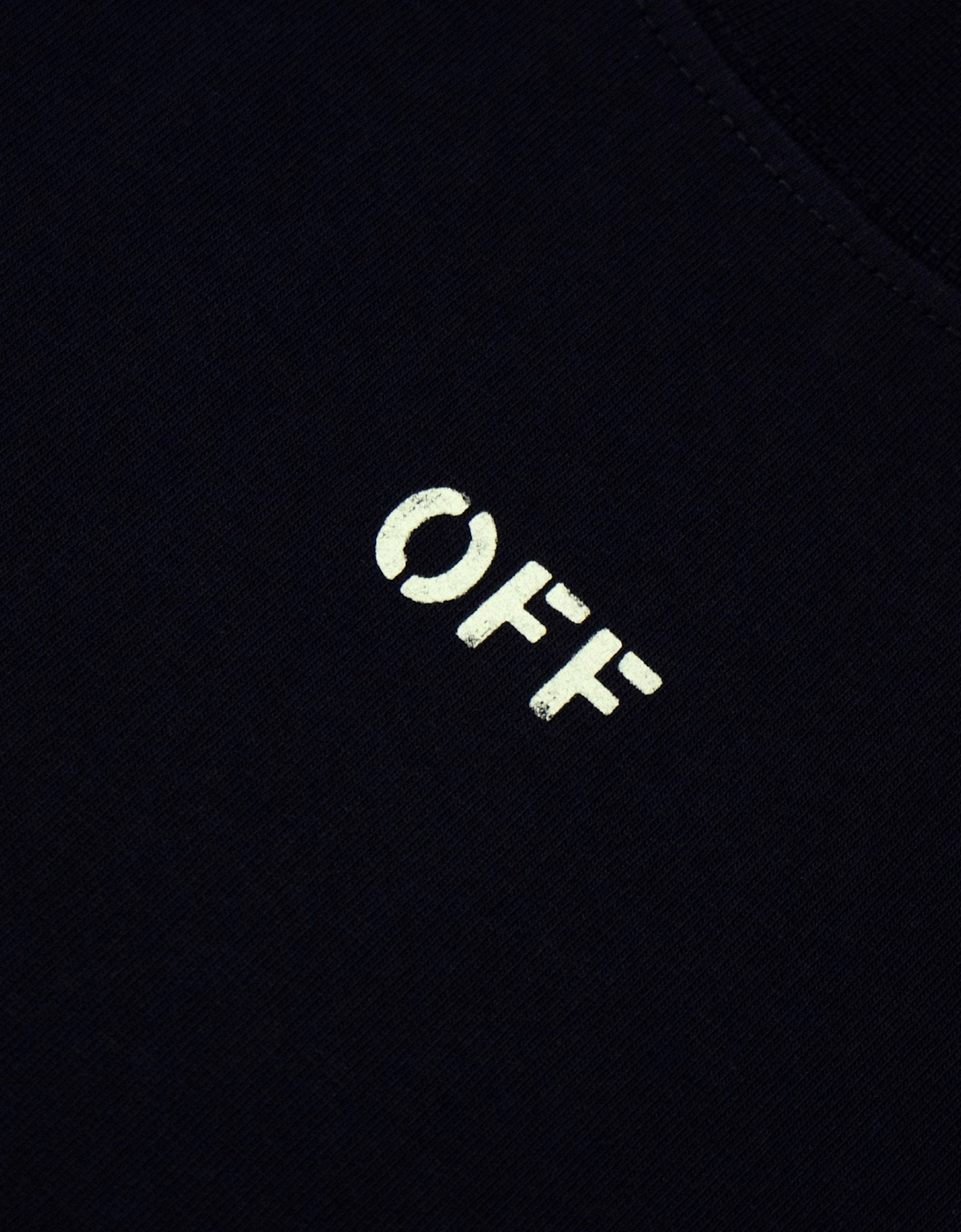 Off White Croco Arrow Slim S/s T Shirt Black Lime