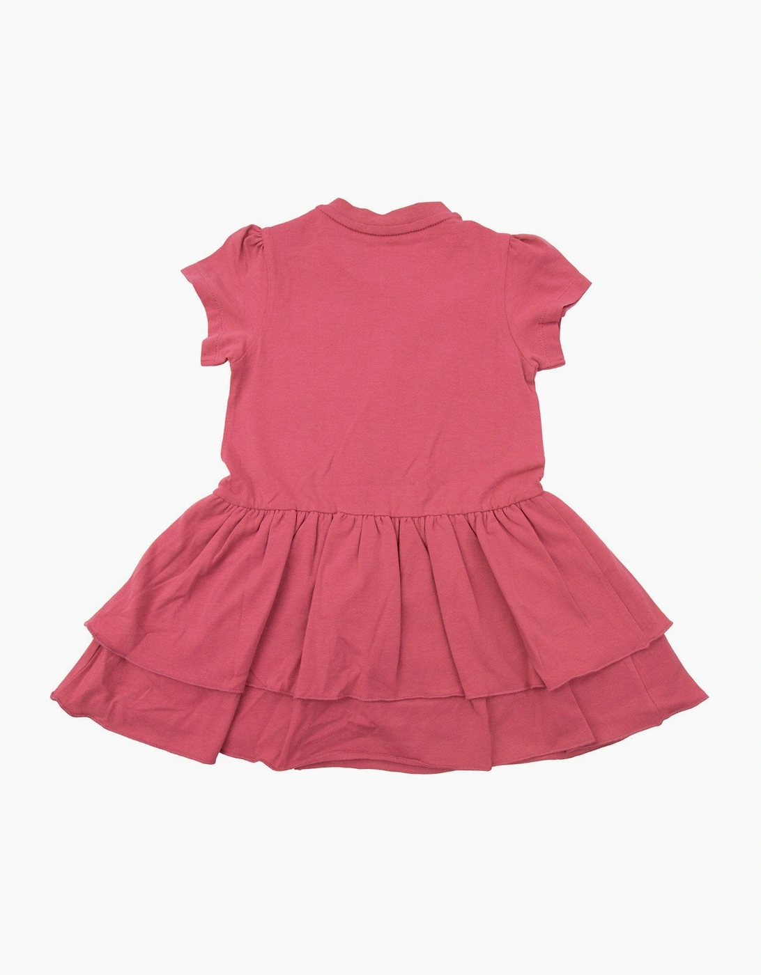 Moncler Junior Baby Girls Ruffle Dress Pink 557