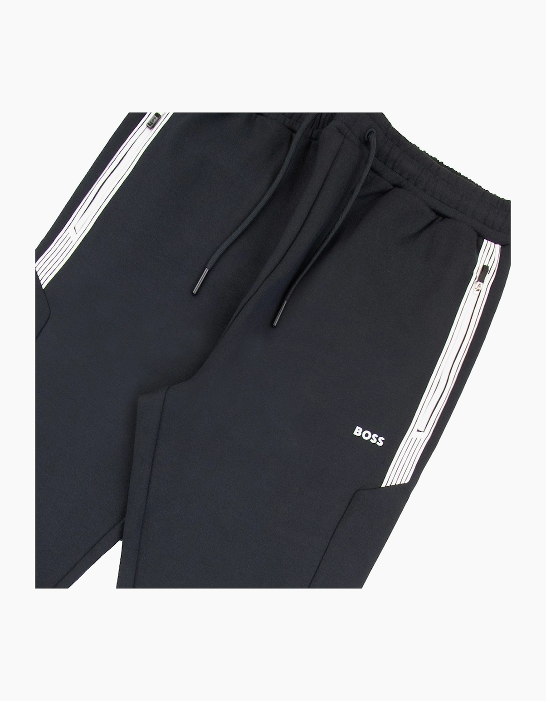 Hugo Boss Hadiko 1 Hd Print Logo Tracksuit Bottoms Navy/white