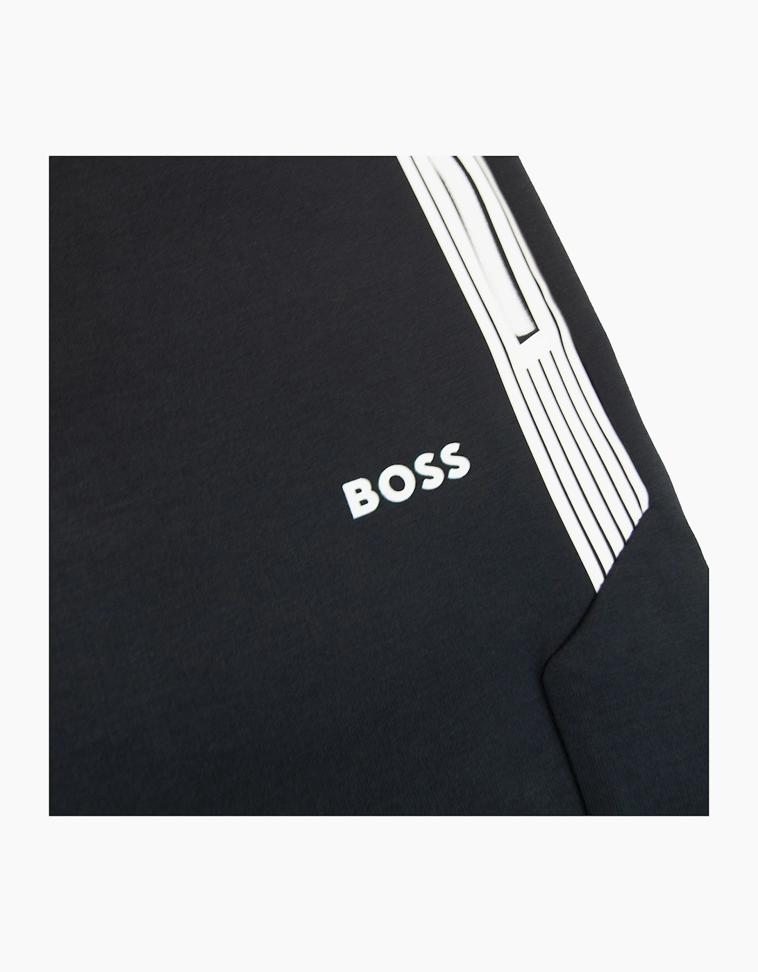 Hugo Boss Hadiko 1 Hd Print Logo Tracksuit Bottoms Navy/white