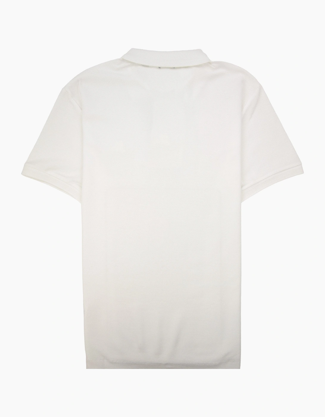 Burberry EKD Cotton Polo Shirt White