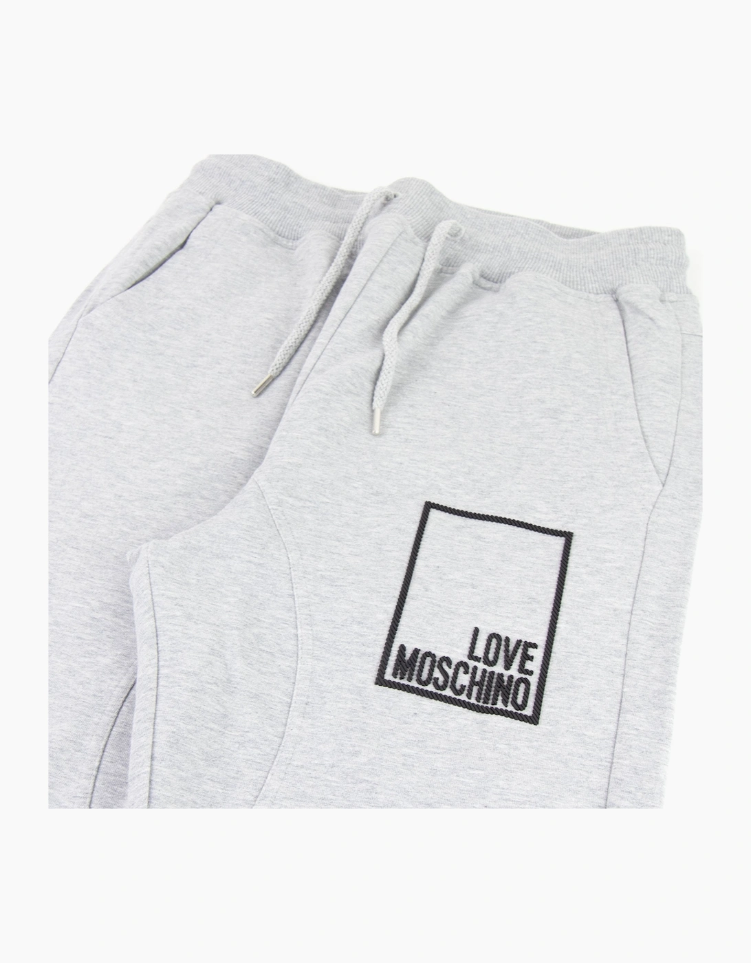 Love Moschino Box Logo Bottoms Grey Marl