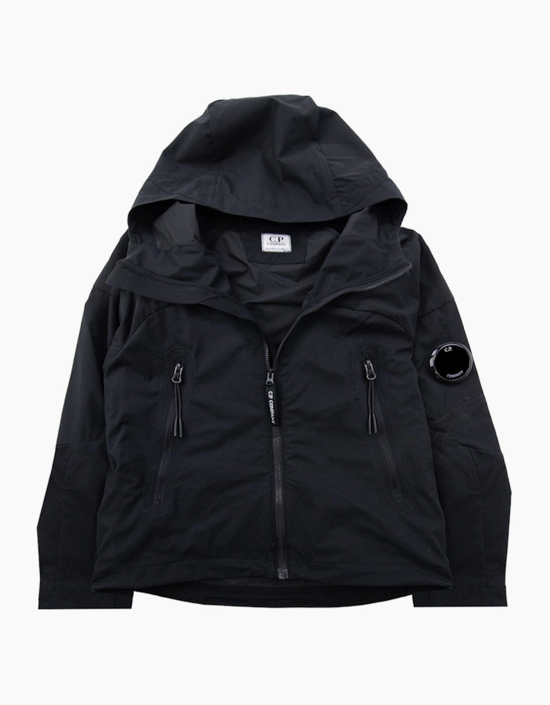 Cp Company Undersixteen U16 Pro Tek Hooded Jacket Black 999