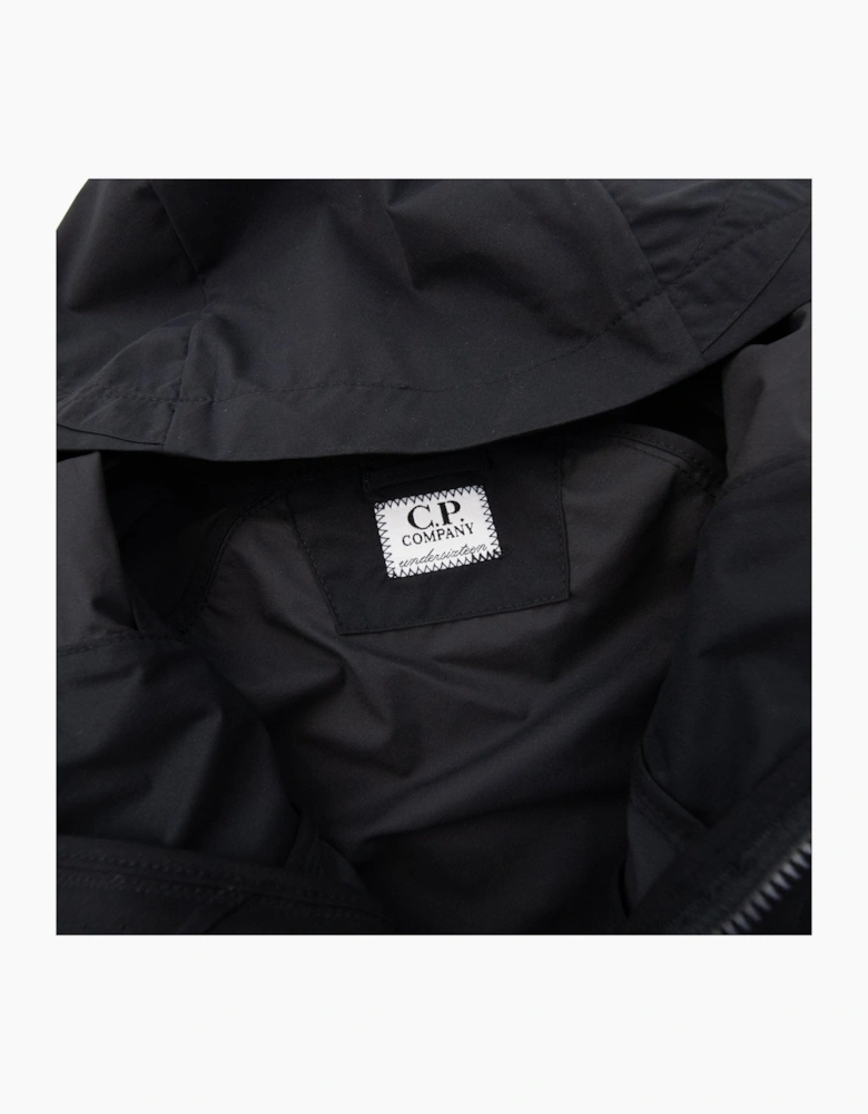 Cp Company Undersixteen U16 Pro Tek Hooded Jacket Black 999
