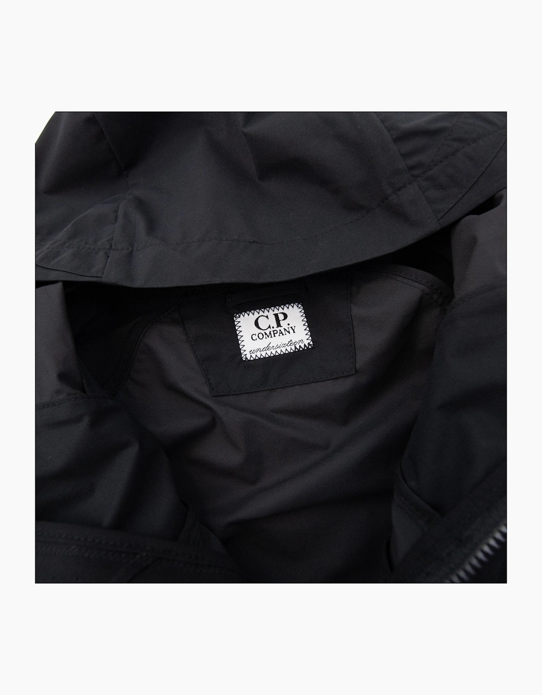 Cp Company Undersixteen U16 Pro Tek Hooded Jacket Black 999