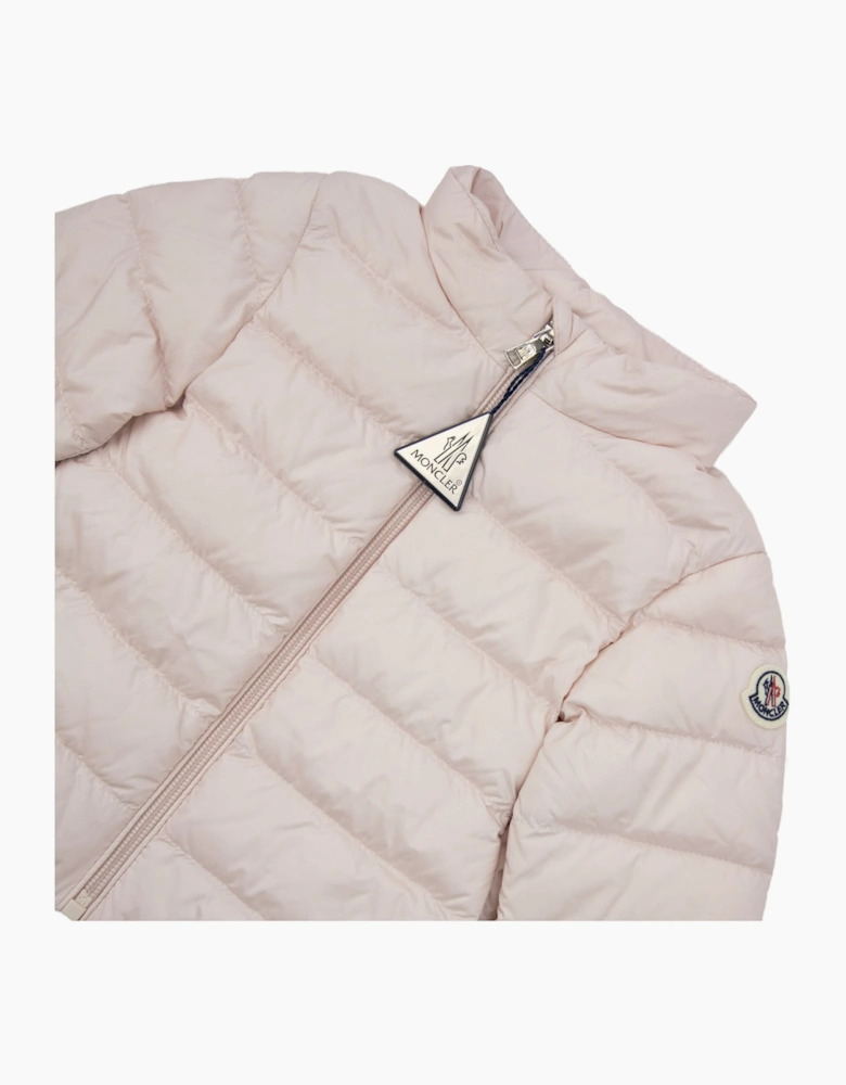 Moncler Junior Cecil Down Jacket Light Pink 51n