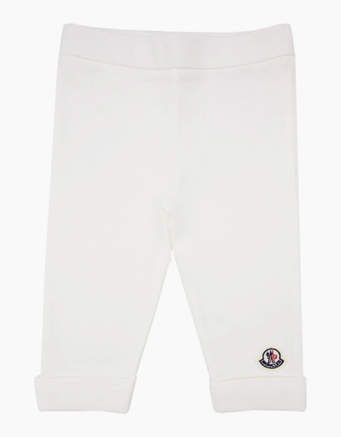 Moncler Junior Teddy Bear Logo Cotton Set White F02
