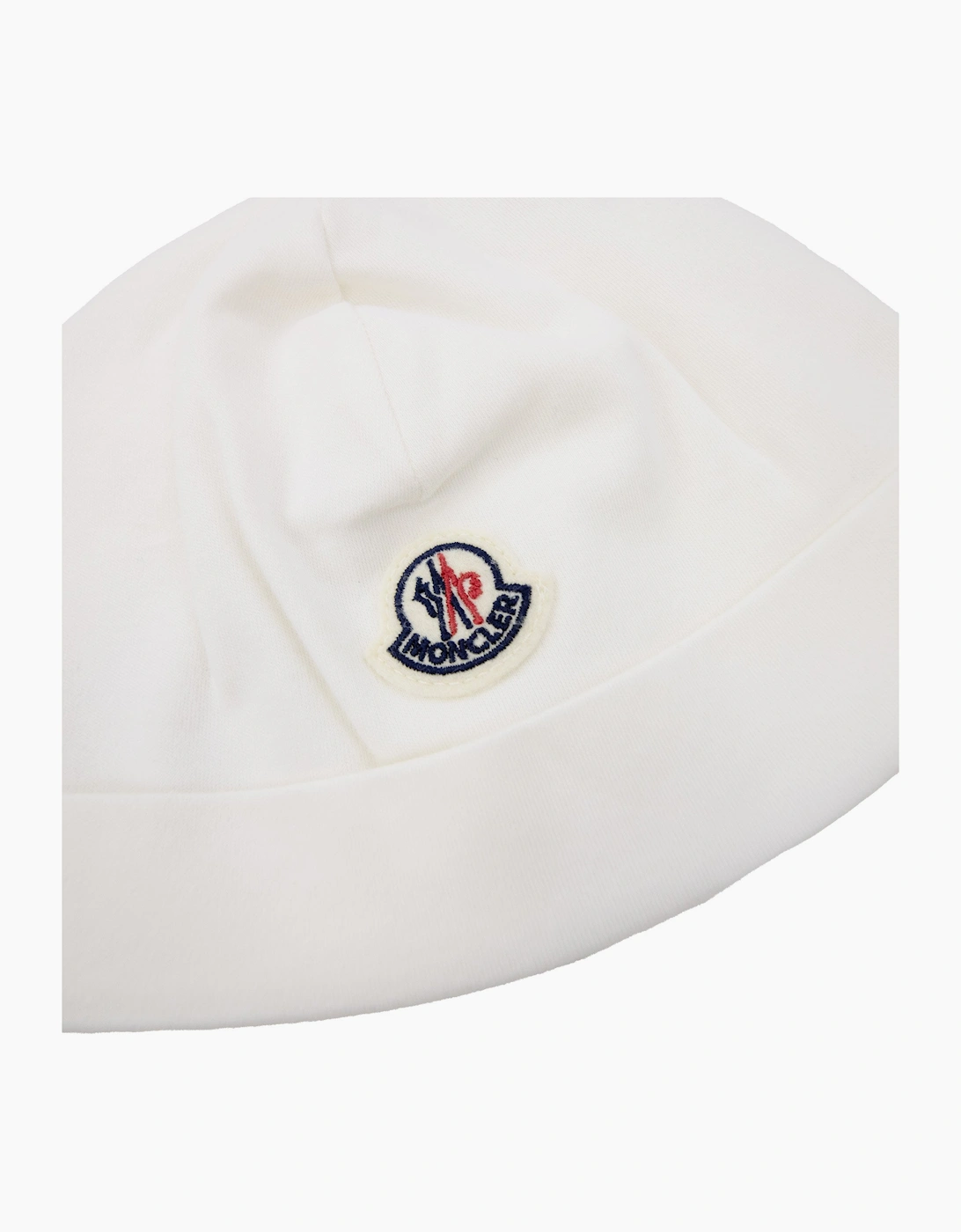 Moncler Junior Teddy Bear Logo Cotton Set White F02