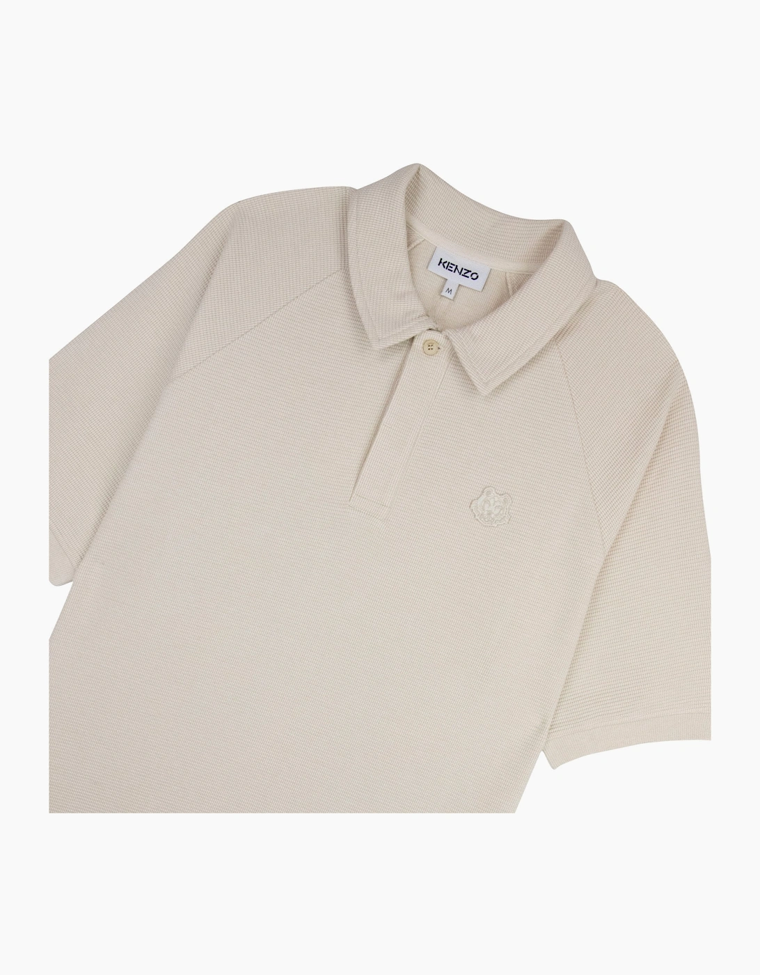 Kenzo Waffle Polo Beige 08