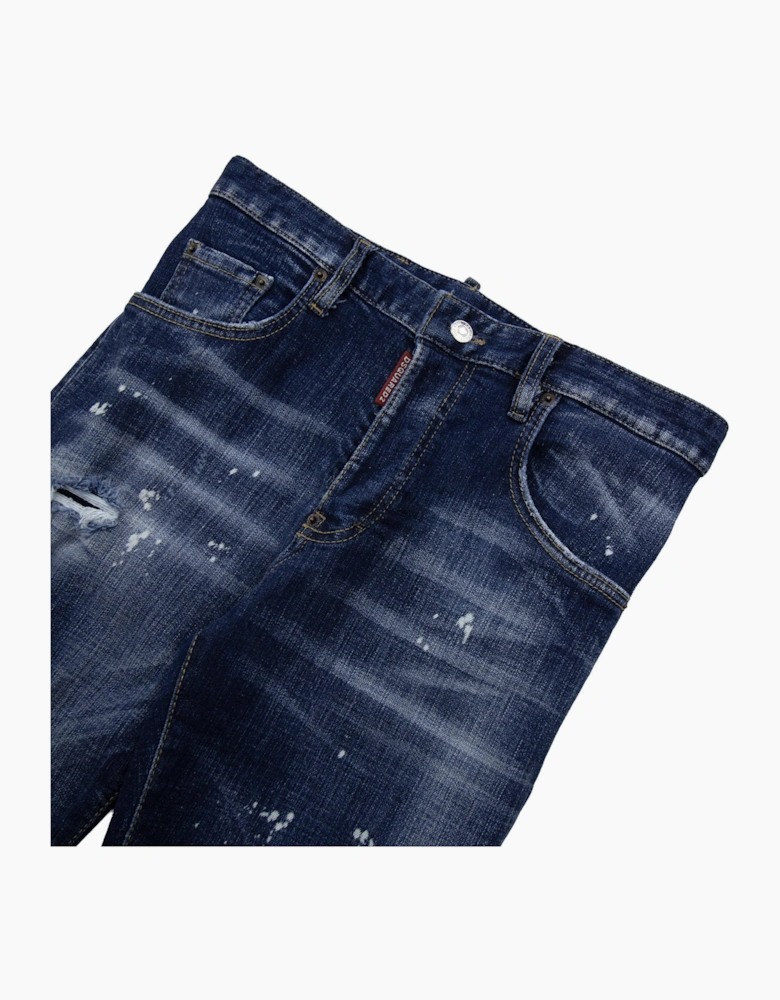 Dsquared2 Dark Easy Wash Skater Jean Denim 470