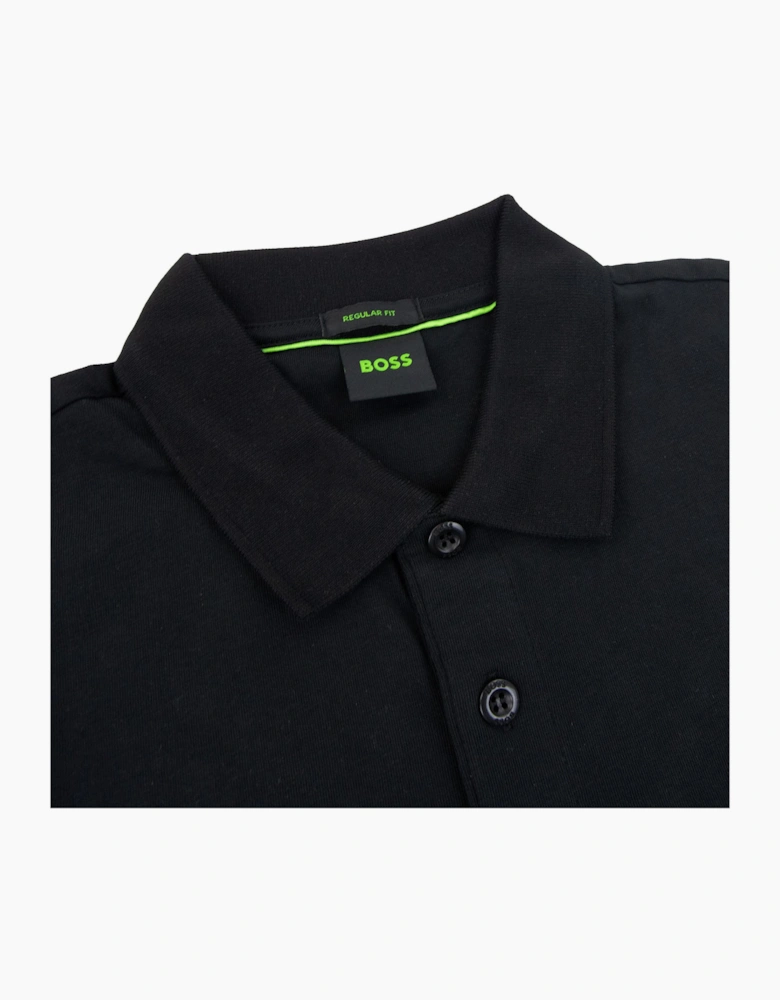 Hugo Boss Paddy 3 Regular Fit Polo Black 001