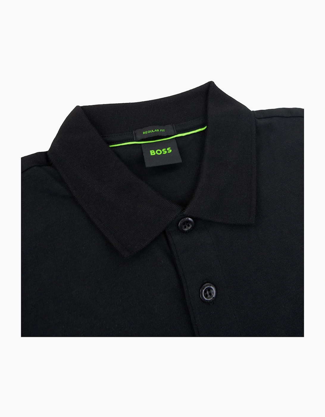 Hugo Boss Paddy 3 Regular Fit Polo Black 001