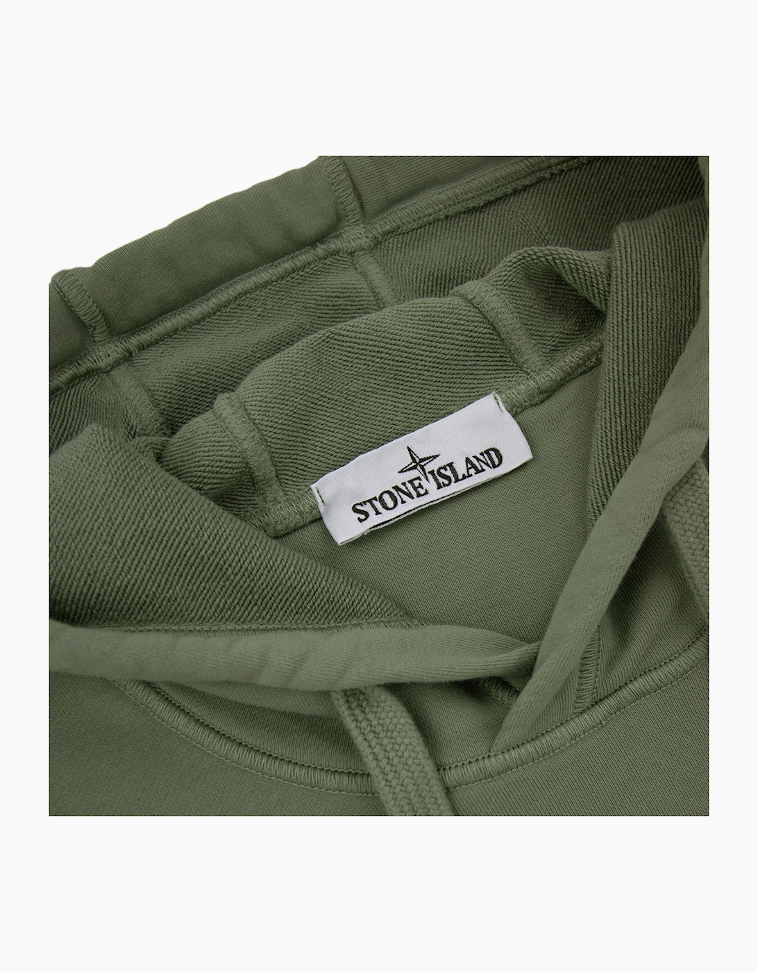 Stone Island 64151 Hooded Sweatshirt Khaki V0055