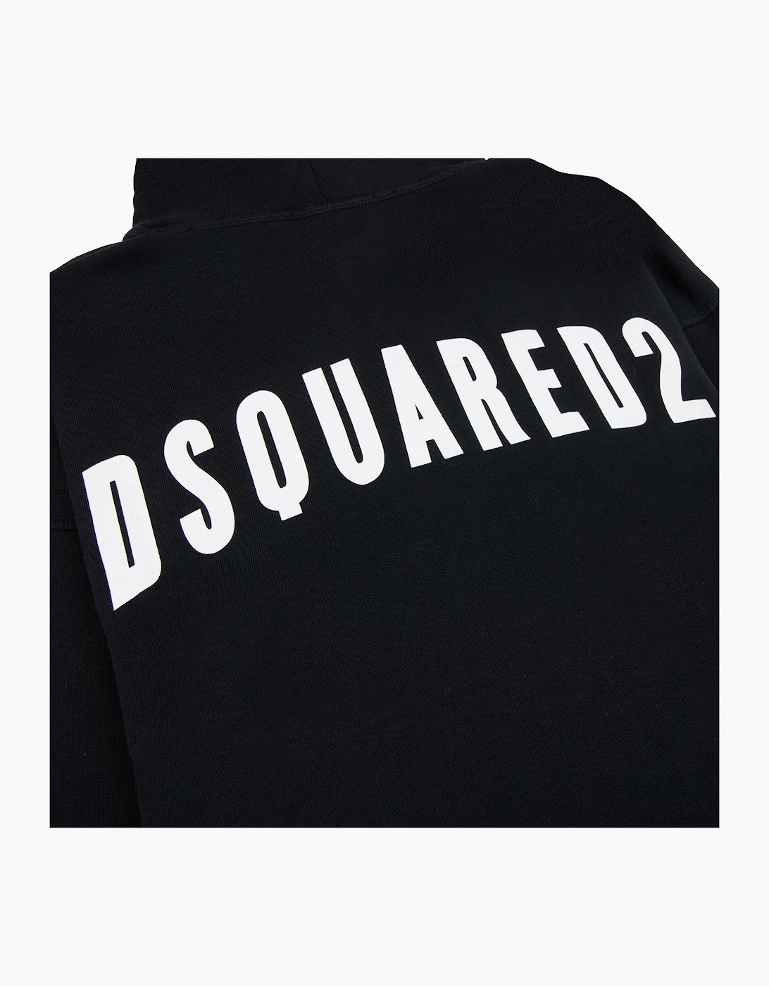 Dsquared2 Leaf Logo Hoodied Sweatshirt Black