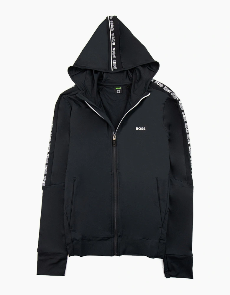 Hugo Boss Sicoon Gym Zip Up Sweatshirt Black 001