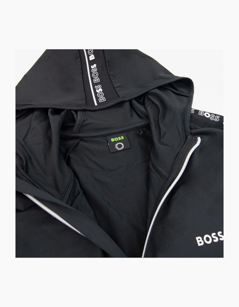 Hugo Boss Sicoon Gym Zip Up Sweatshirt Black 001