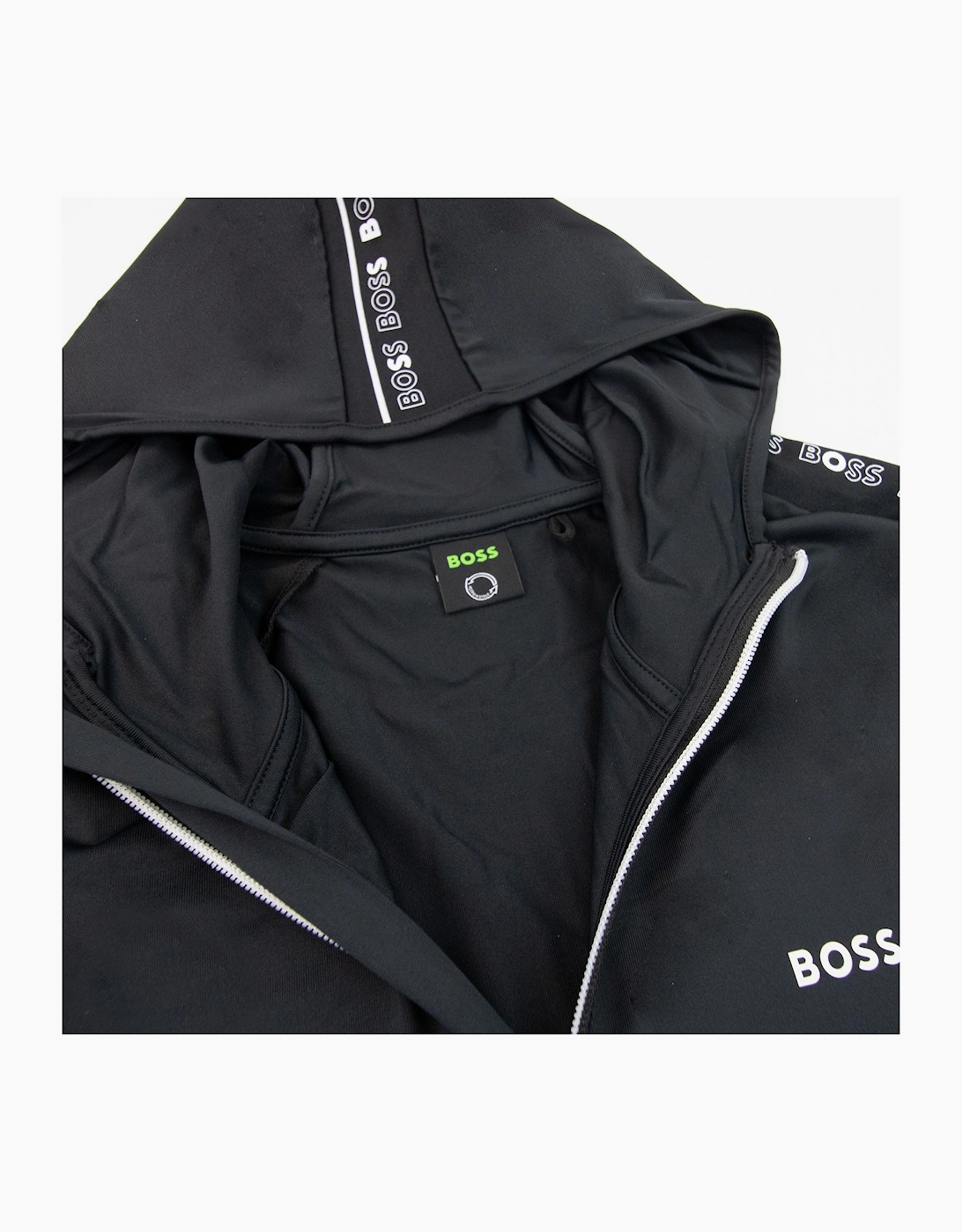 Hugo Boss Sicoon Gym Zip Up Sweatshirt Black 001