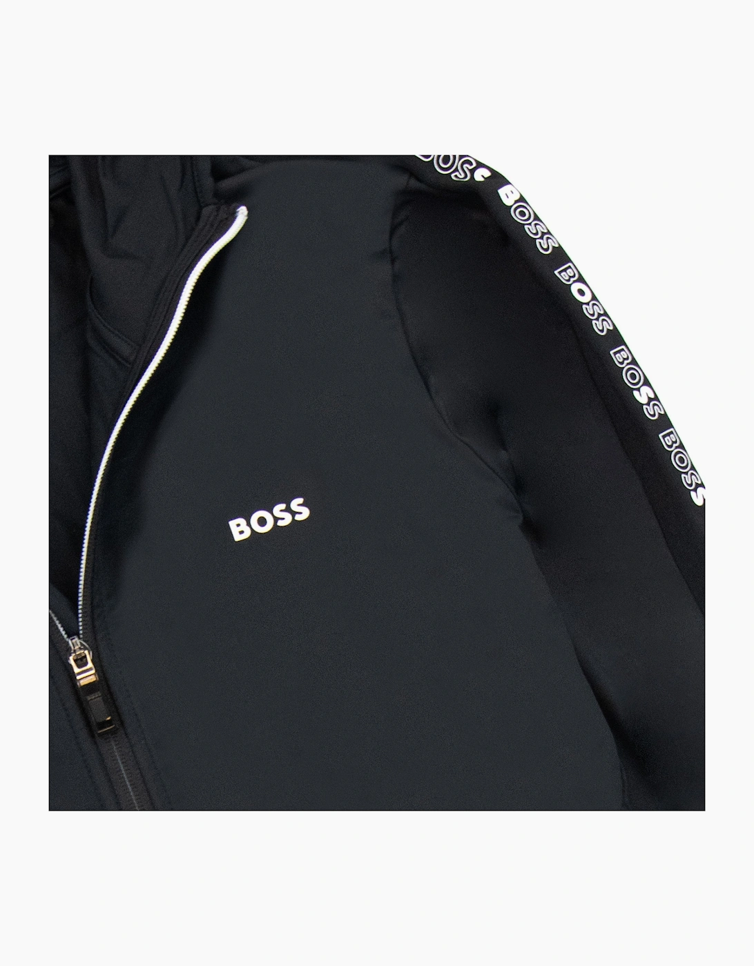 Hugo Boss Sicoon Gym Zip Up Sweatshirt Black 001