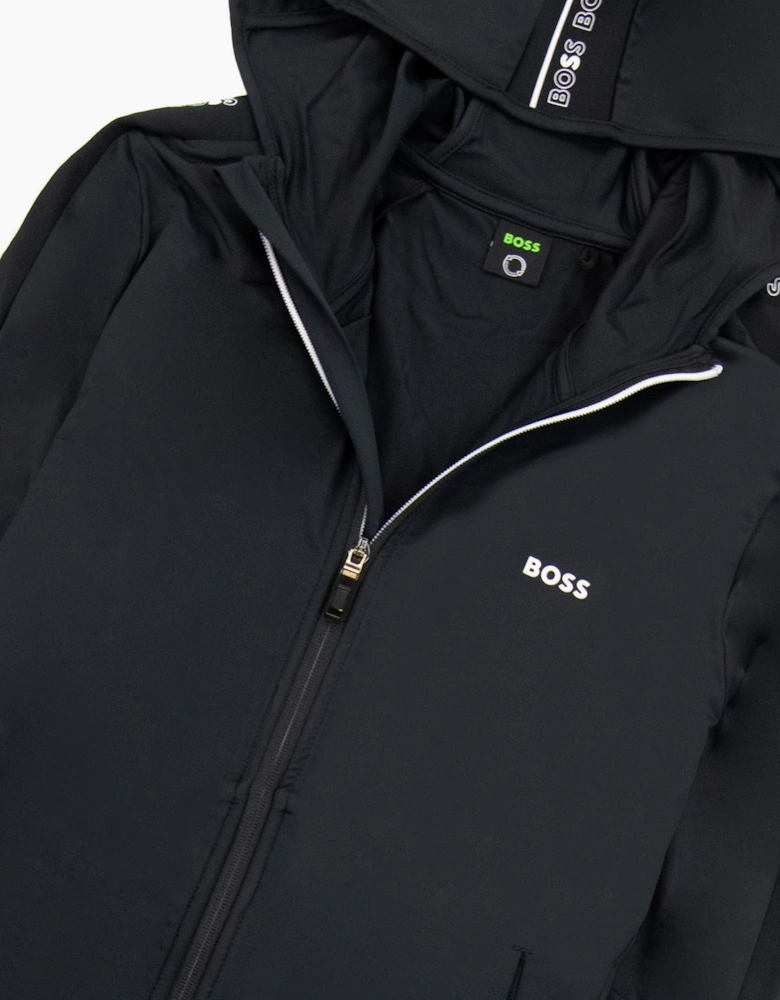 Hugo Boss Sicoon Gym Zip Up Sweatshirt Black 001