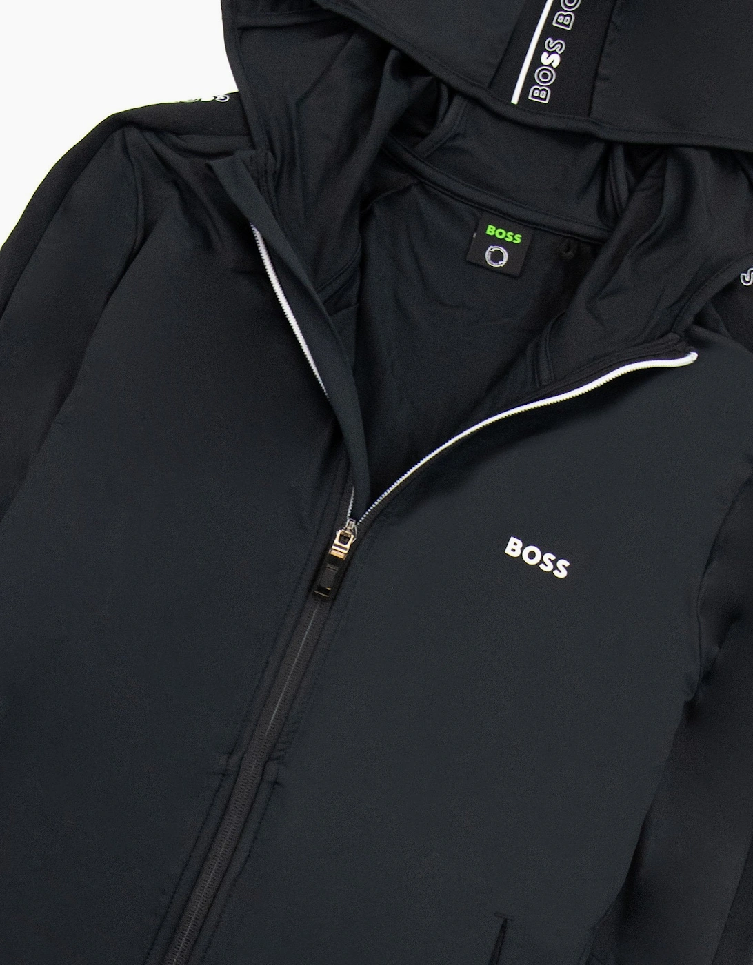 Hugo Boss Sicoon Gym Zip Up Sweatshirt Black 001