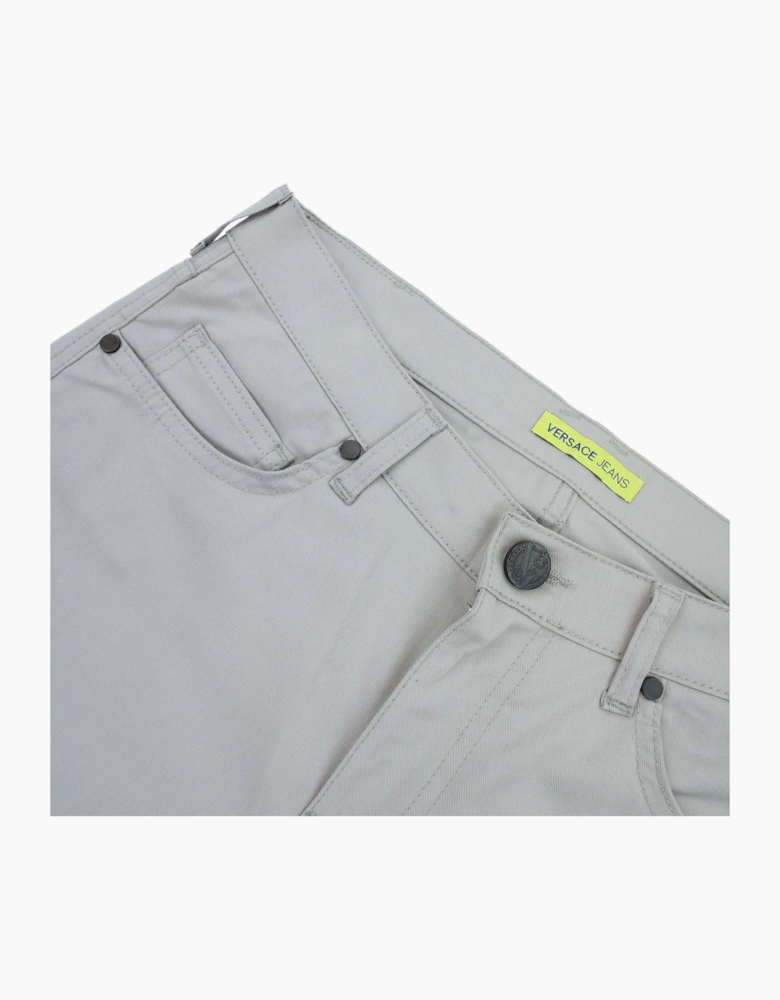 Versace Jeans Round Tiger Slim Fit Jeans Grey