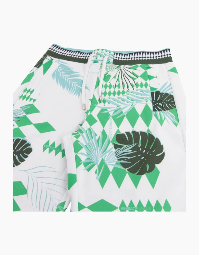Versace Jeans Neoprene Optical Shorts White
