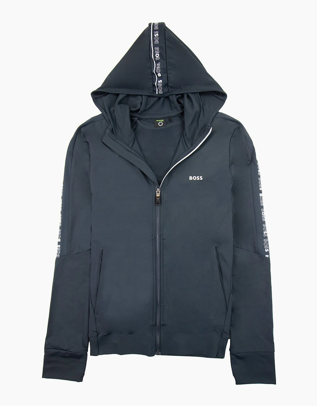 Hugo Boss Sicoon Gym Zip Up Sweatshirt Dark Navy 402