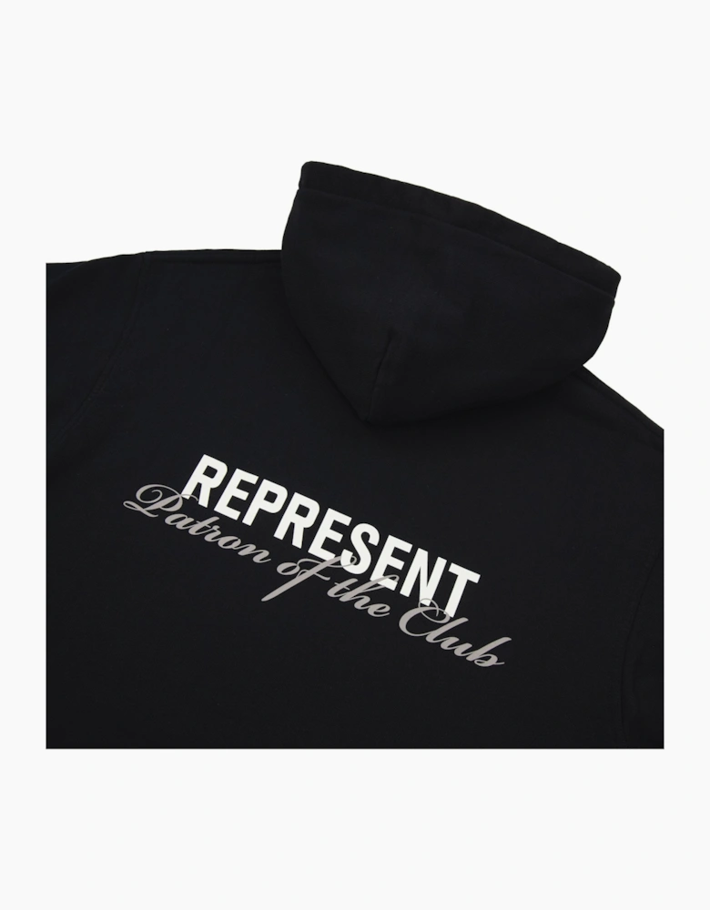 Represent Patron Of The Club Hoodie Black