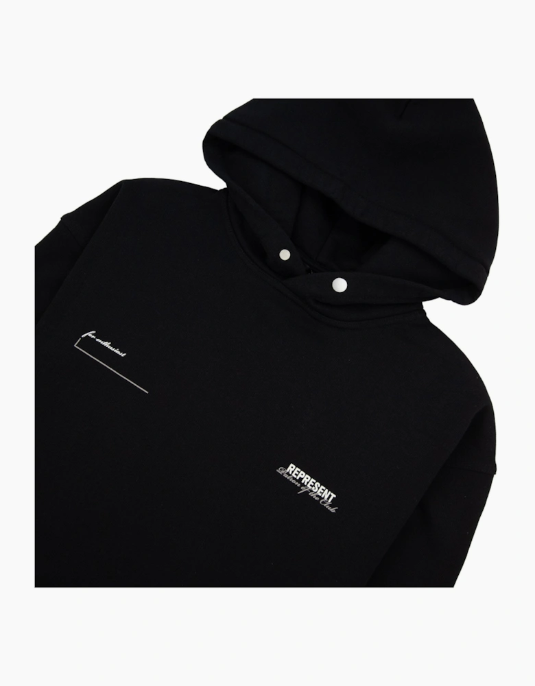 Represent Patron Of The Club Hoodie Black