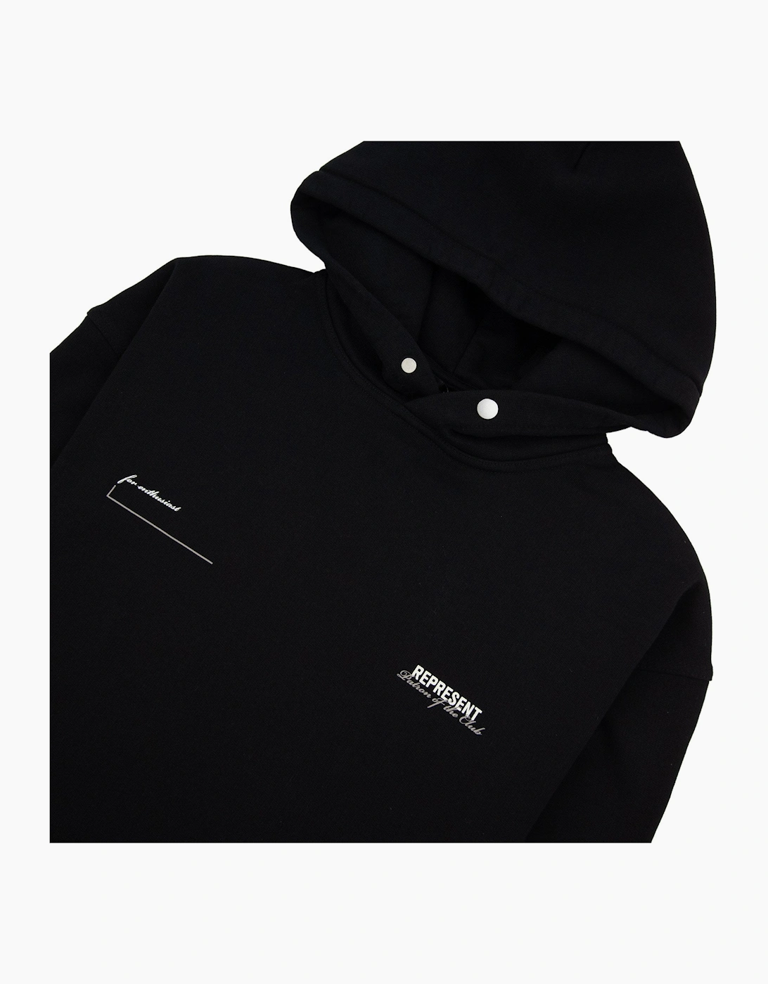 Represent Patron Of The Club Hoodie Black