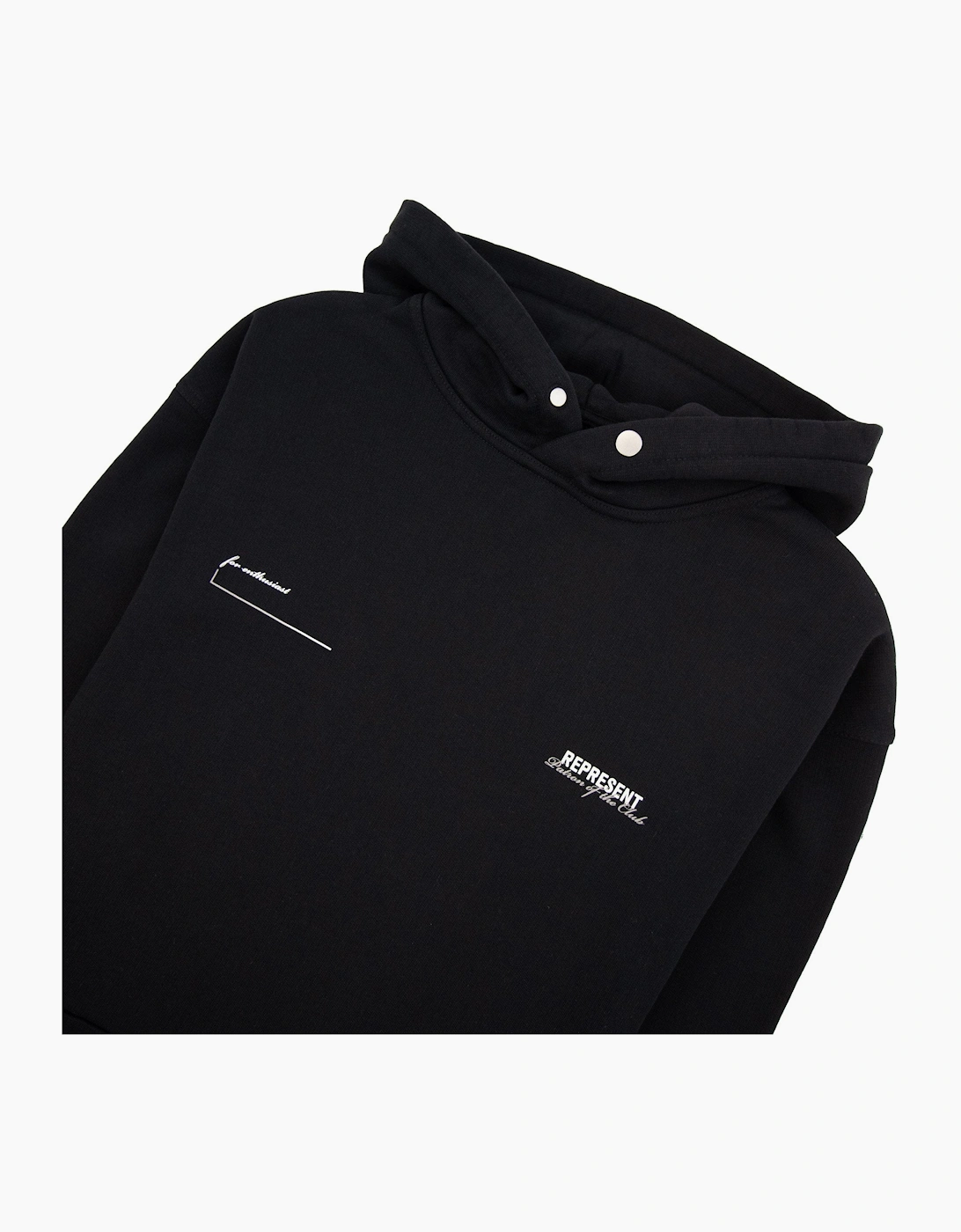 Represent Patron Of The Club Hoodie Black