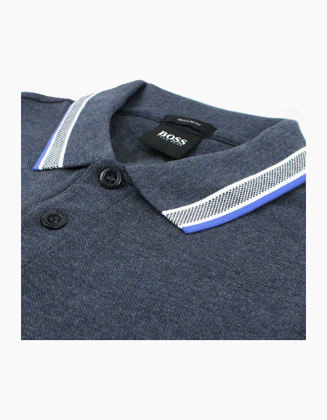 Hugo Boss Paddy Short Sleeve Polo Shirt Navy 420