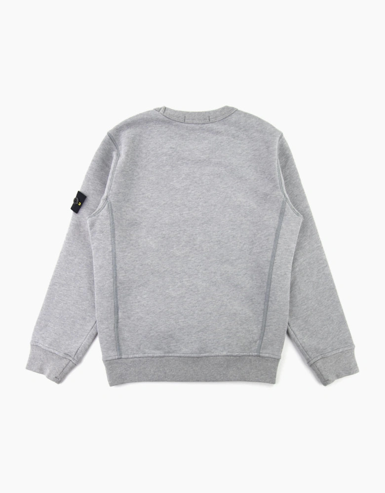 Stone Island Junior 60940 Crewneck Core Sweatshirt Grey V1064