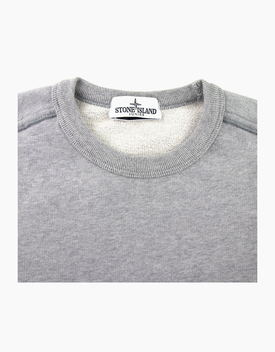 Stone Island Junior 60940 Crewneck Core Sweatshirt Grey V1064