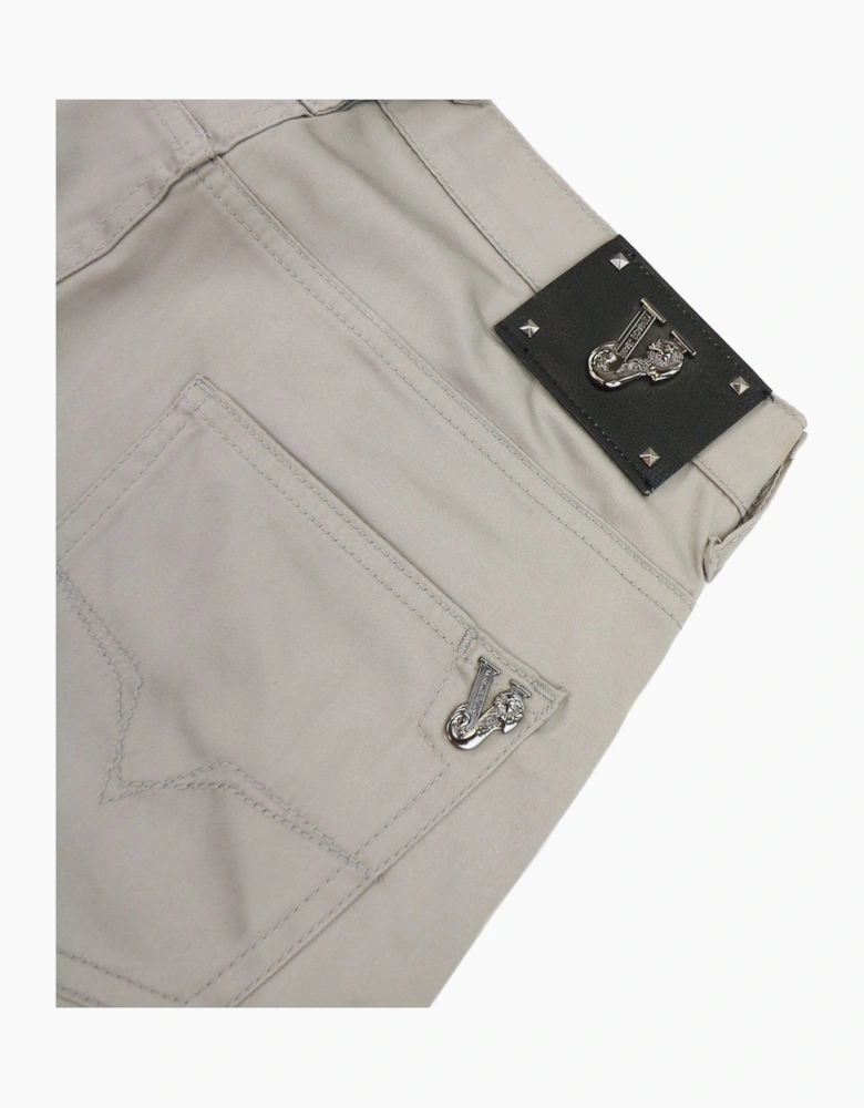Versace Jeans Metal Logo Regular Fit Chino