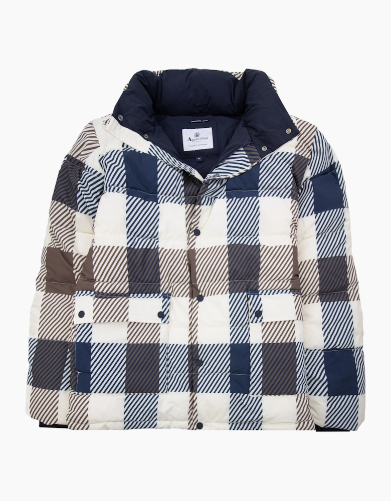 Aquascutum Sp Puffer Jacket Jumbo Check 50