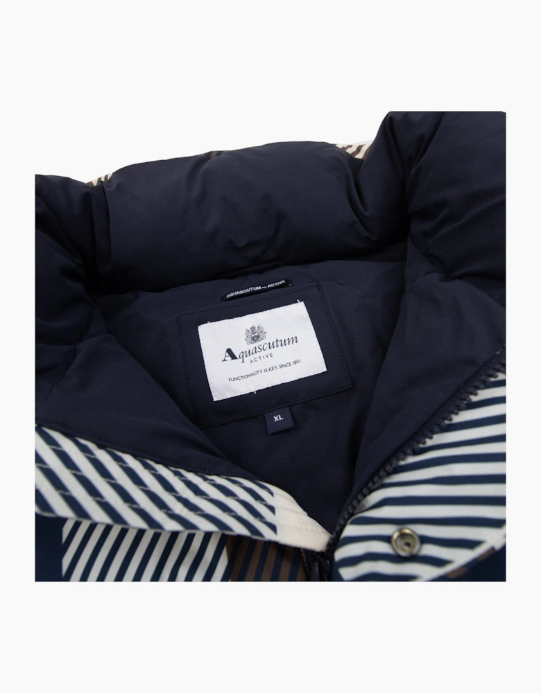 Aquascutum Sp Puffer Jacket Jumbo Check 50