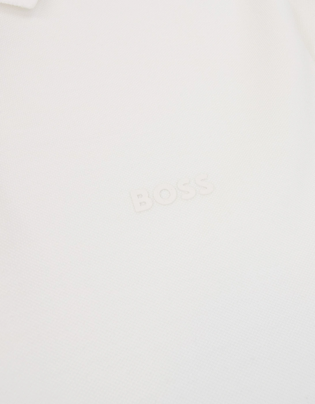 Hugo Boss Pio 1 Stretch Regular Fit Polo White 100