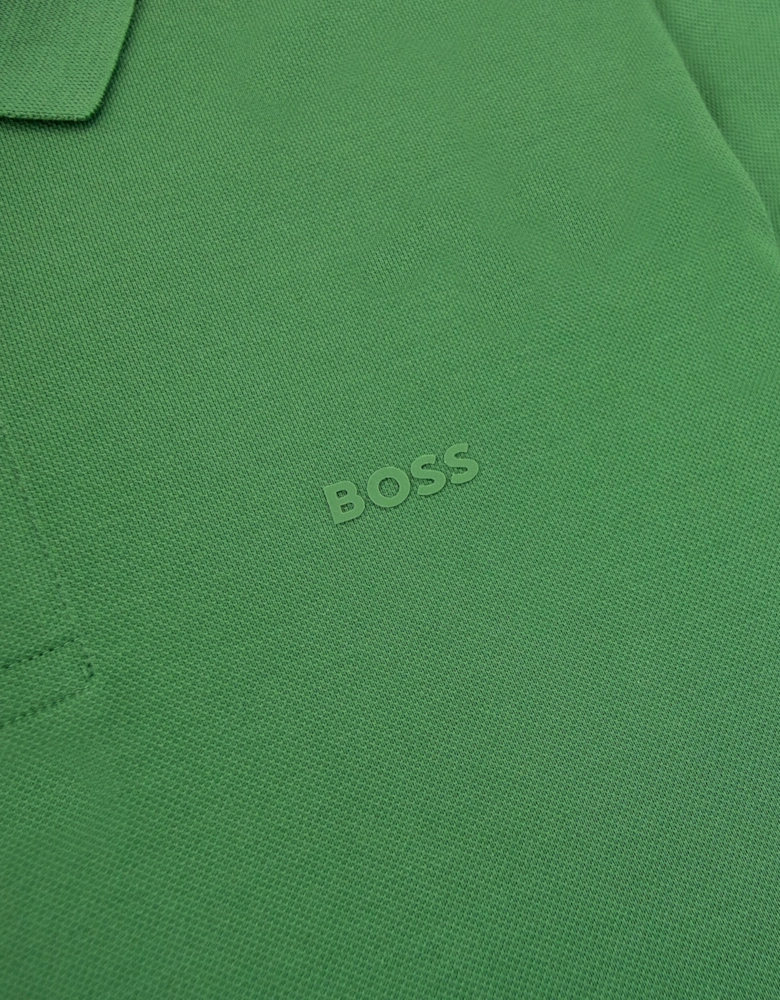 Hugo Boss Parlay 147 Mercerised Polo Shirt Forest Green 348