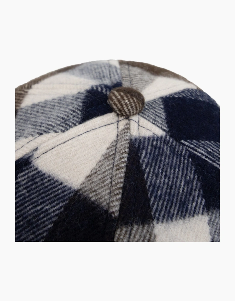 Aquascutum Water Repellent Macro Club Check Baseball Cap Macro Club Check 30