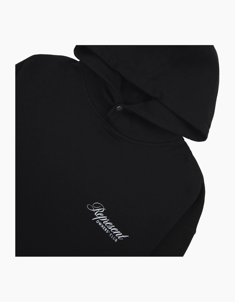 Represent Owners Club Script Hoodie Black