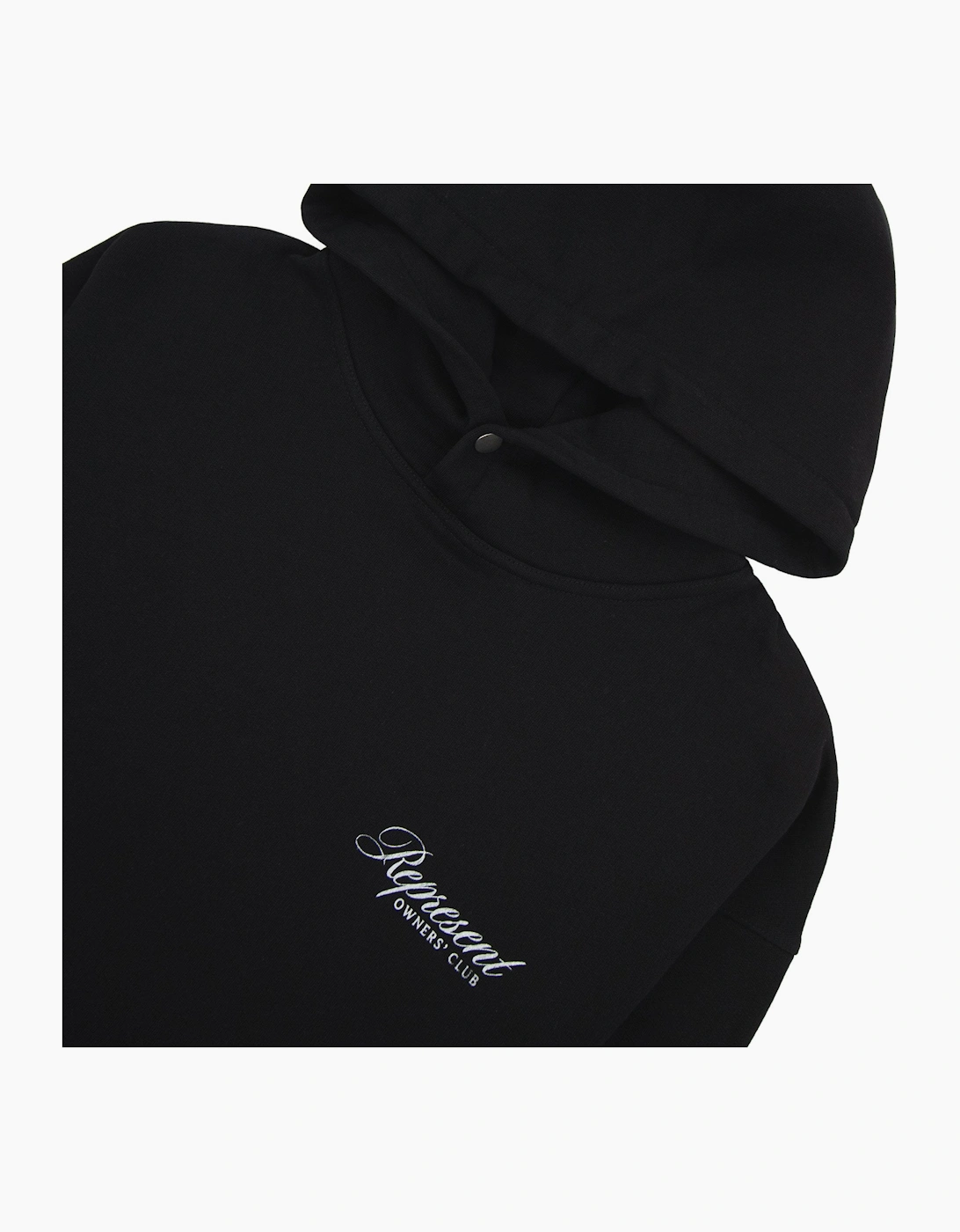 Represent Owners Club Script Hoodie Black