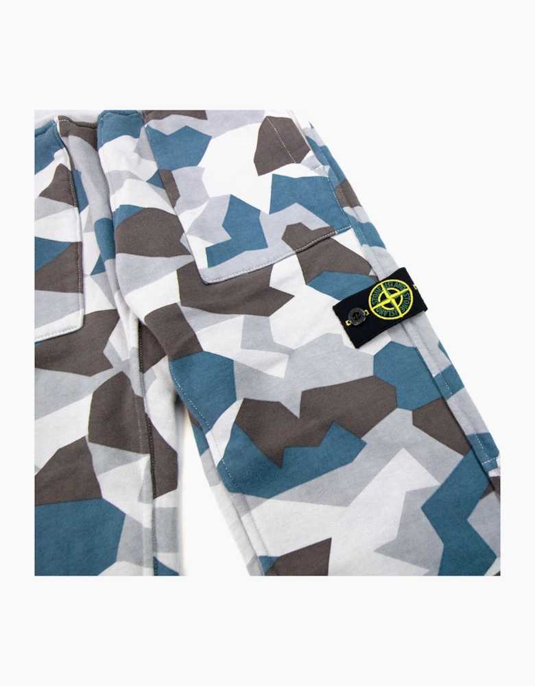 Stone Island Junior 62206 Camo Track Pants Camo
